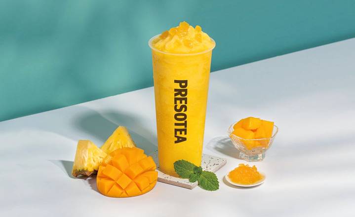 Order Mango Pineapple Slush food online from Presotea store, Auburn Hills on bringmethat.com