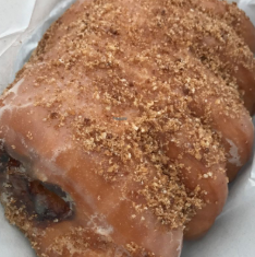 Order Bear Claw food online from Carolina Glazed Donuts store, Durham on bringmethat.com
