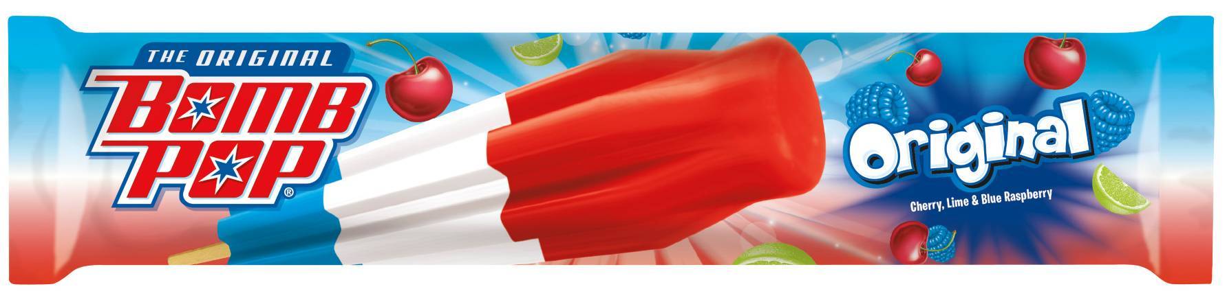 Order Bomb Pop Ice Pop food online from Huck'S Market store, French Lick on bringmethat.com