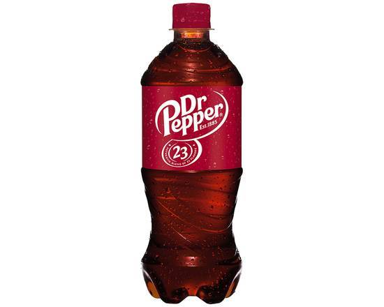 Order Dr. Pepper 20 oz Bottle food online from Abby Legendary Pizza store, Yakima on bringmethat.com