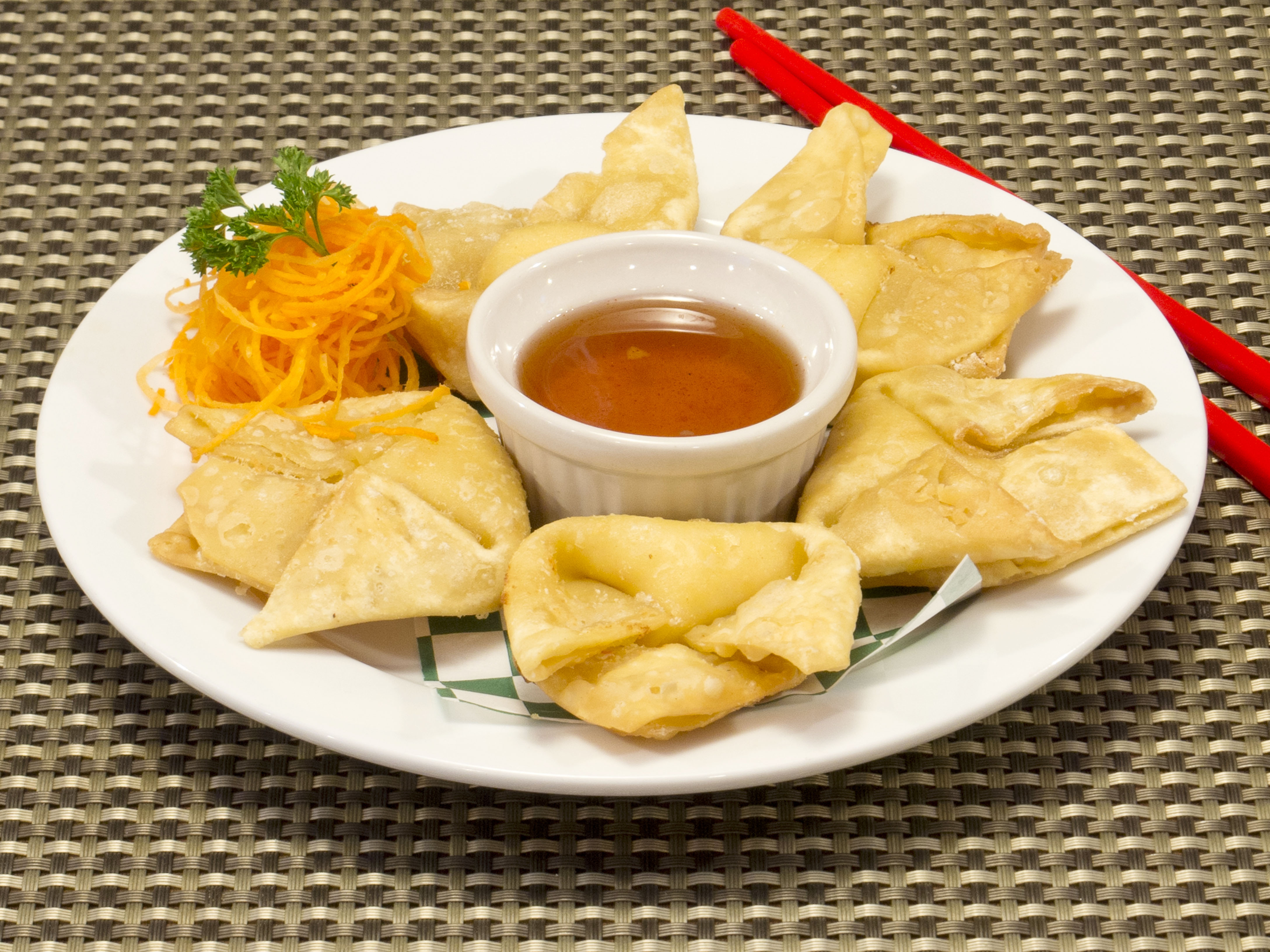 Order Thai Rangoon food online from Thai Kitchen store, The Colony on bringmethat.com