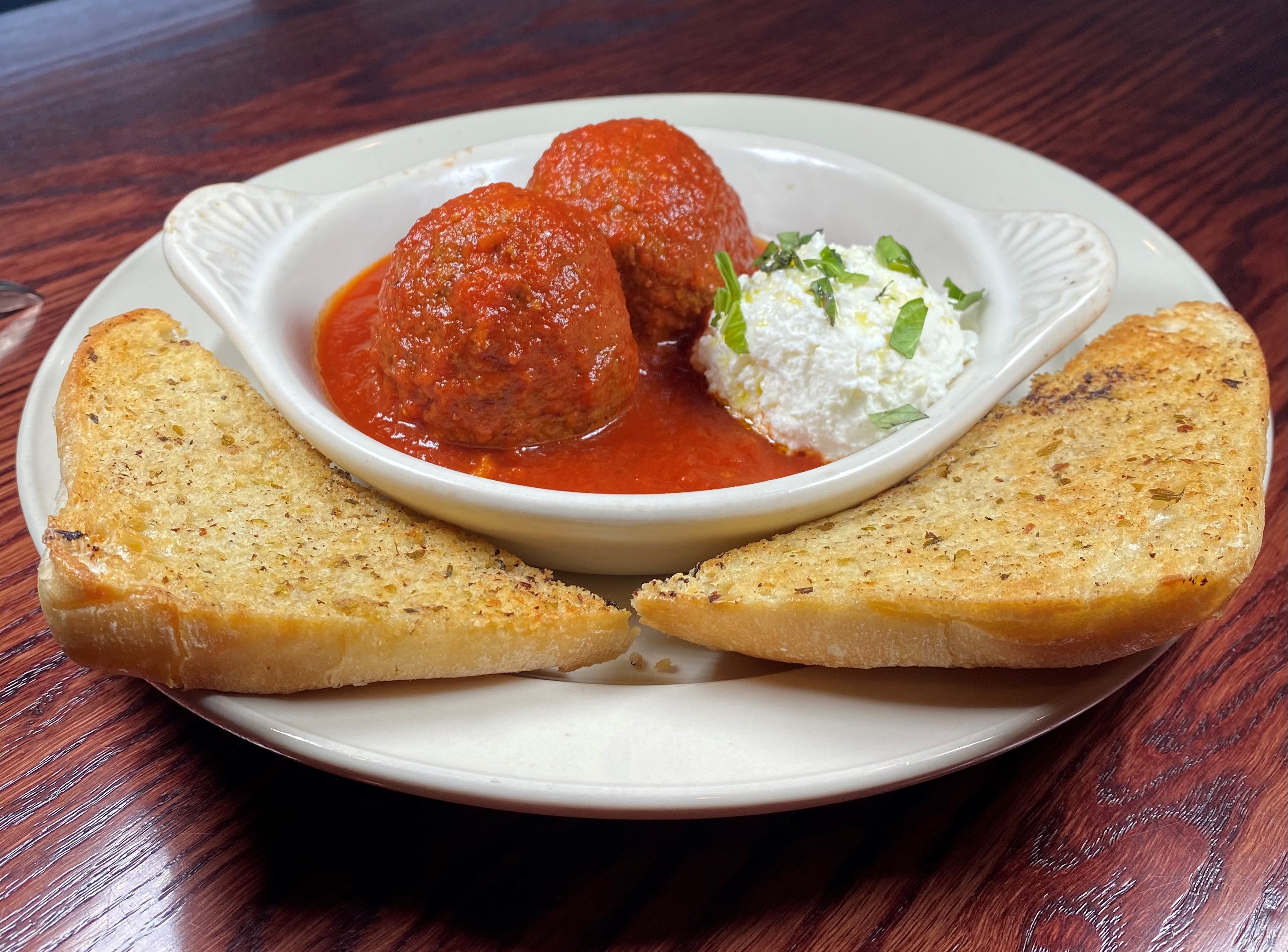Order Meatballs & Ricotta (2) food online from Franklin Chateau store, Franklin on bringmethat.com