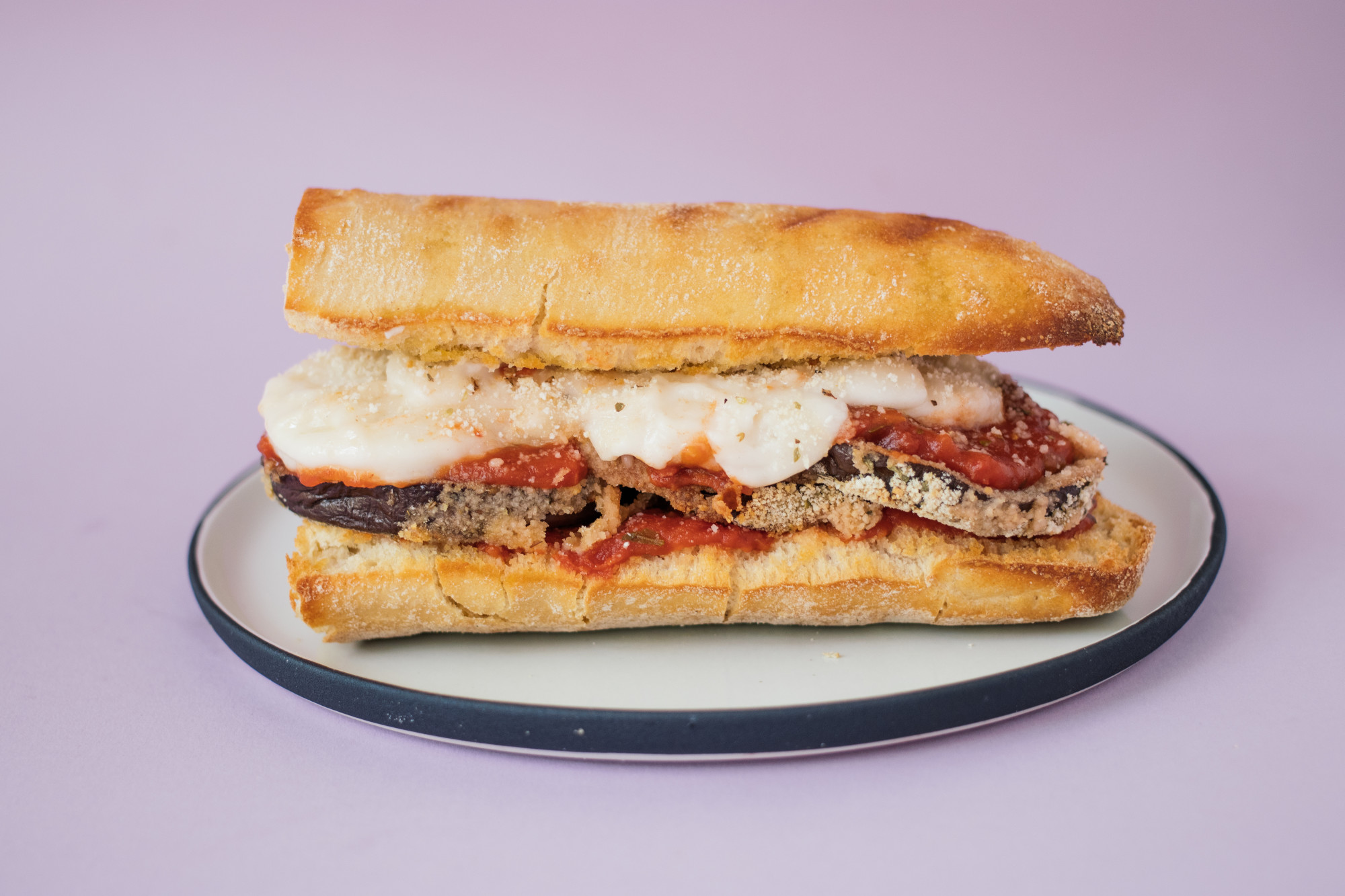 Order Eggplant Sub food online from Boston House of Pizza store, Roslindale on bringmethat.com