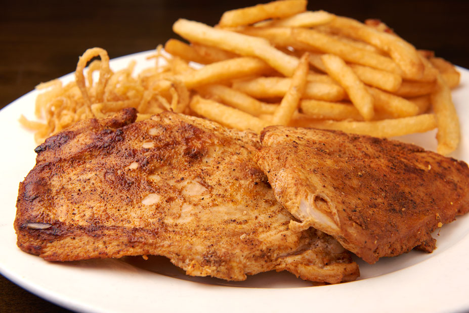 Order Grilled Chicken Plate food online from Mocha Burger store, New York on bringmethat.com
