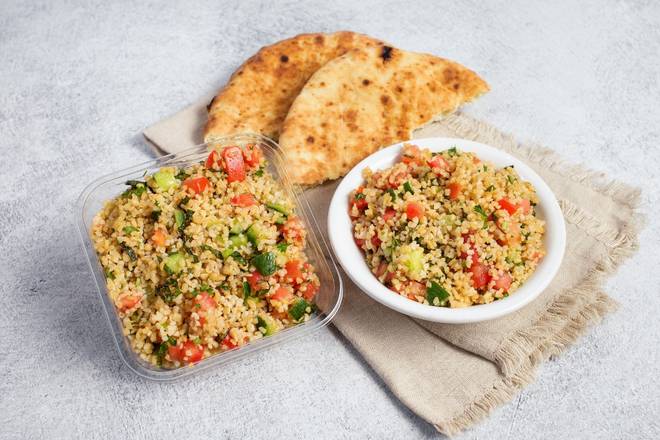 Order Traditional Tabouli | 8oz food online from Oren Hummus store, Mountain View on bringmethat.com