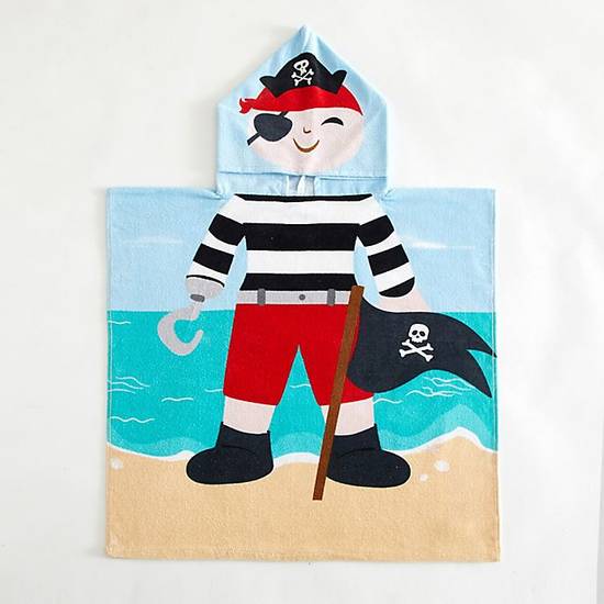 Order Idea Nuova Pirate Hooded Poncho Towel food online from Buybuy Baby store, Mason on bringmethat.com