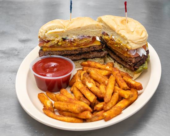 Order Route 25 Burger Meal food online from South Side 6 store, Bowling Green on bringmethat.com