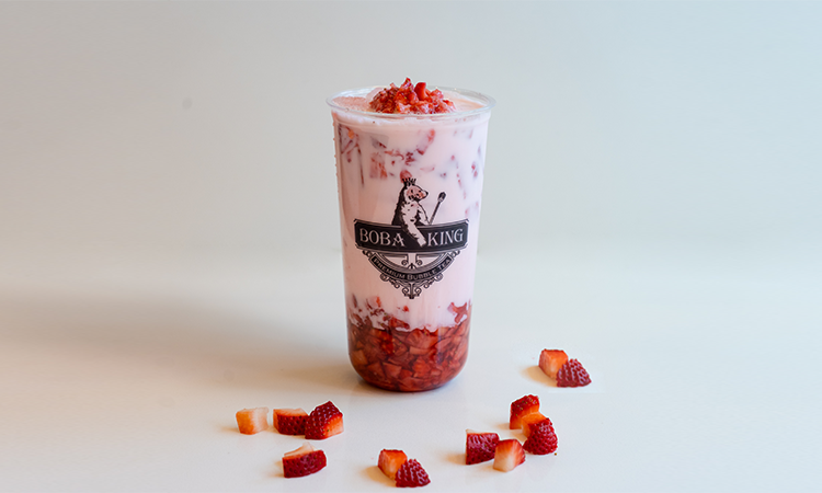 Order Strawberry Milk food online from Boba King store, Philadelphia on bringmethat.com
