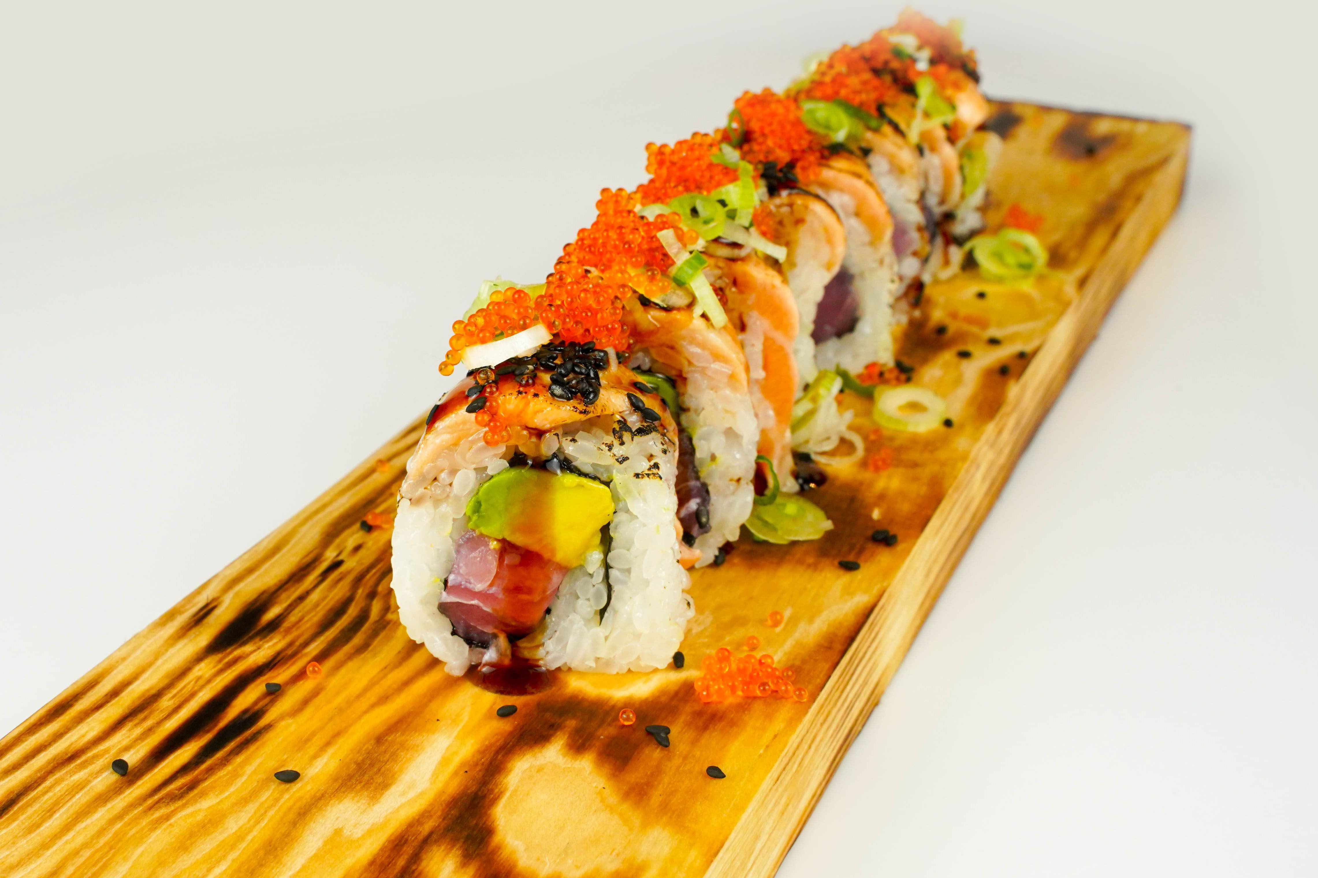 Order Warriors Roll food online from Otoko Sushi store, Redwood City on bringmethat.com