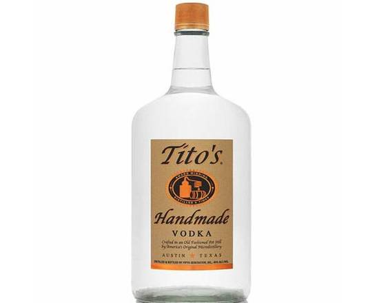 Order Tito's Handmade Vodka, 1pk-1.75L bottle liquor (40% ABV) food online from U.S. LIQUORS store, Villa Park on bringmethat.com