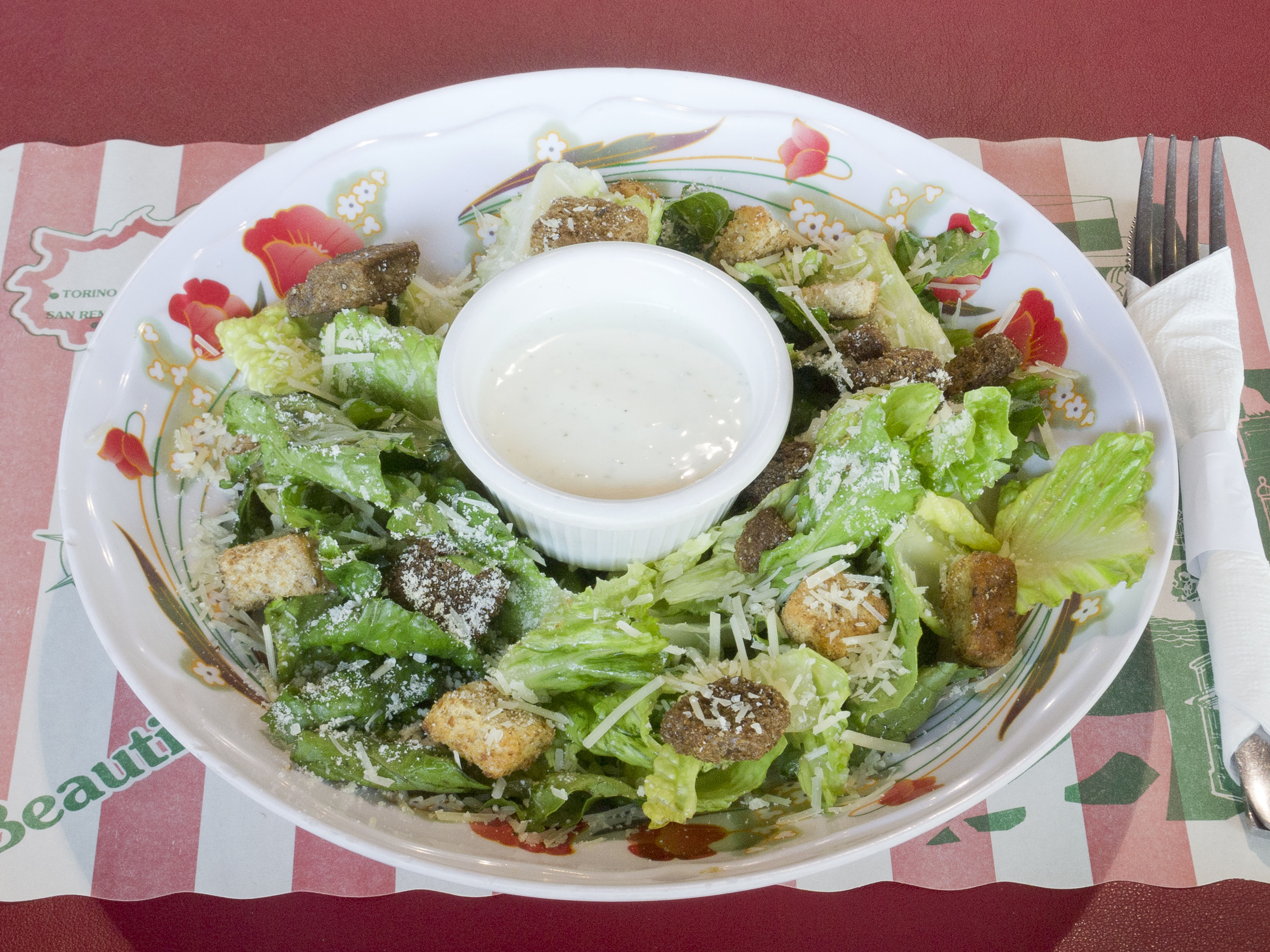 Order Caesar Salad food online from Napoli's Pizza store, Keller on bringmethat.com