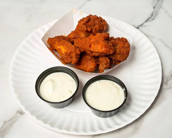 Order Spicy Wing Dinner food online from All Around Pizza store, New Bedford on bringmethat.com
