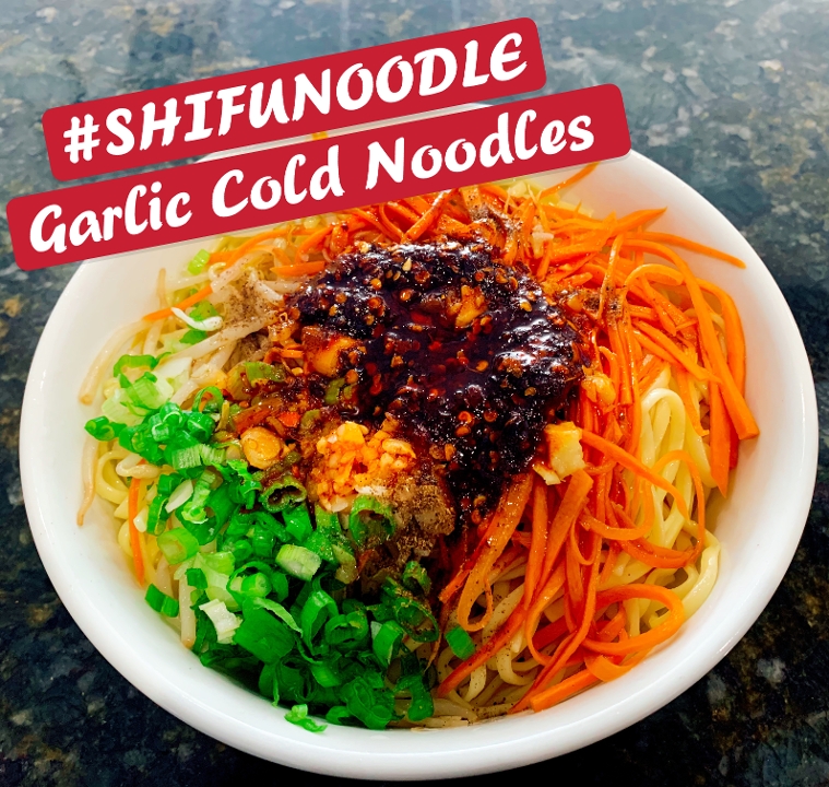 Order Garlicky Cold Noodles 四川凉面 food online from Shifu Noodle store, San Antonio on bringmethat.com