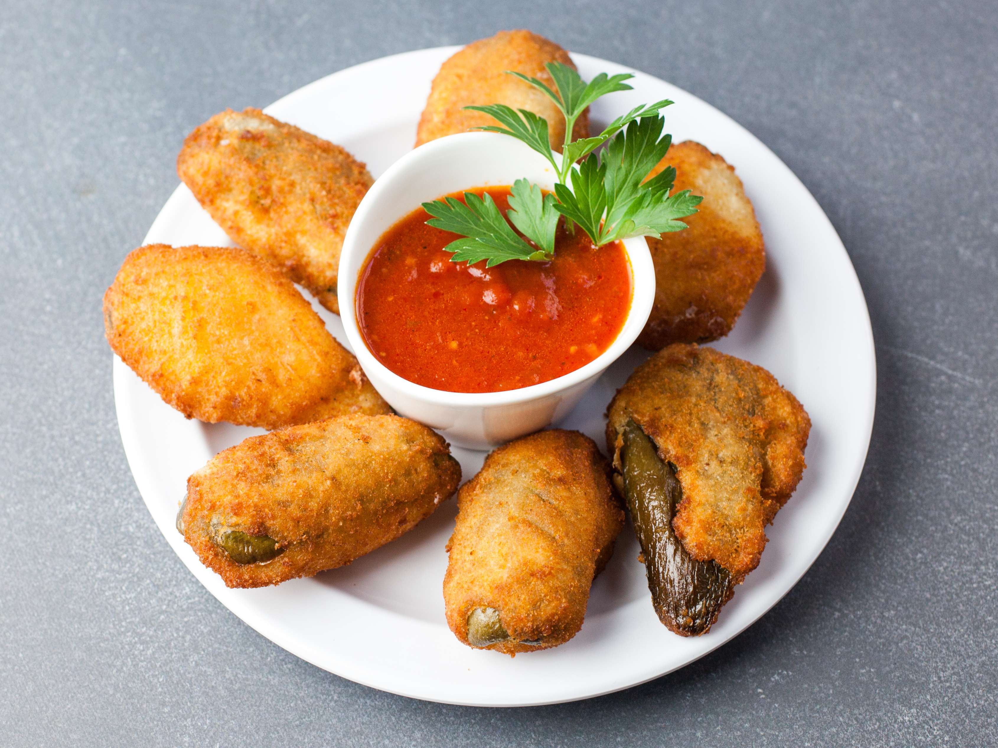 Order 6 Jalapeno Poppers food online from Stella Pizza Restaurant store, Perth Amboy on bringmethat.com