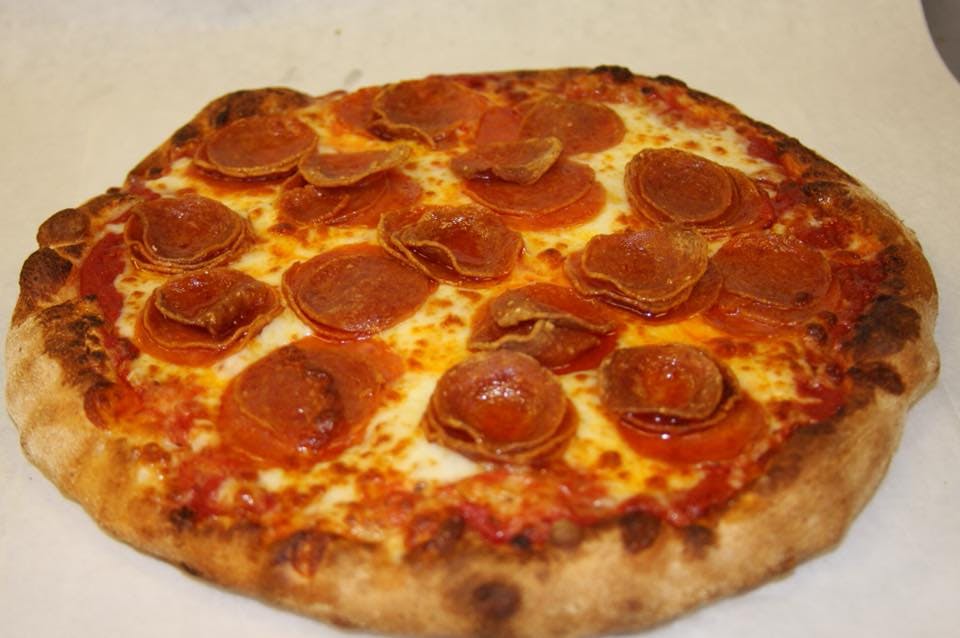 Order Tripple Pepperoni Pizza - Personal 8'' (4 Cut) food online from Ephesus Pizza store, Pittsburgh on bringmethat.com