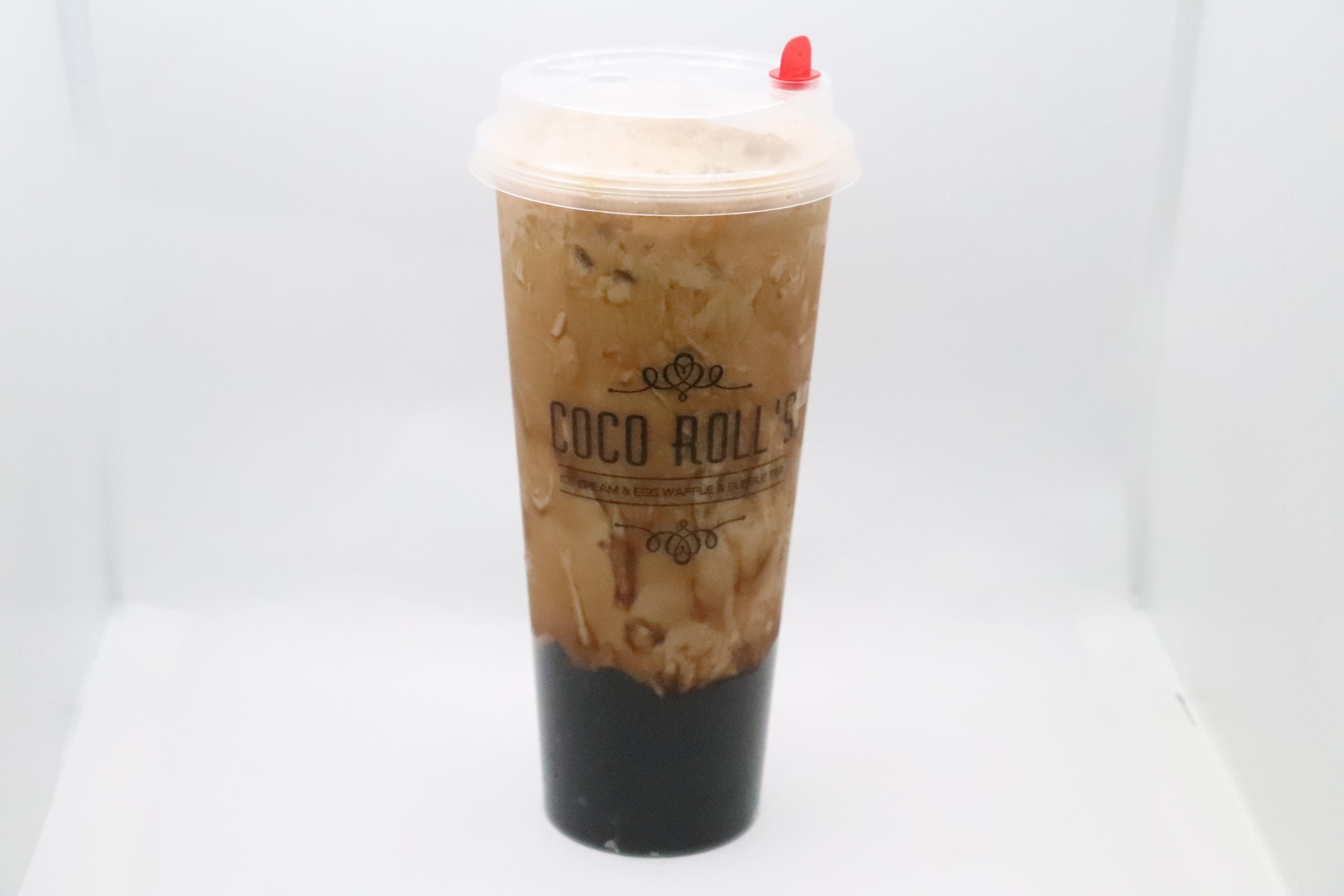 Order Brown Sugar Bubble Milk Tea food online from Coco Rolls store, Crystal Lake on bringmethat.com