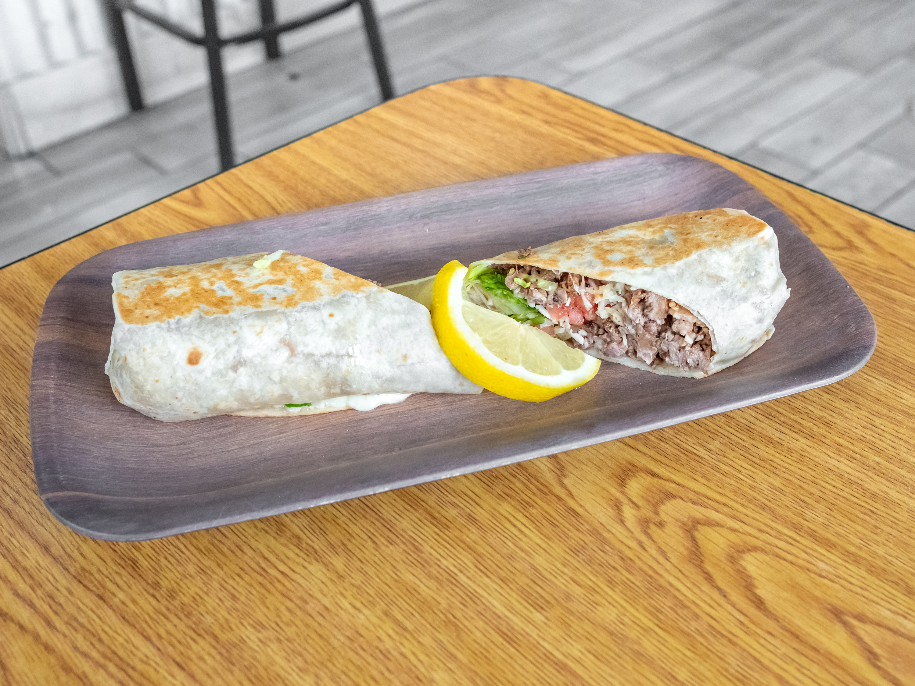Order Steak Burrito food online from Whata Taco Authentic Mexican Food store, Country Club Hills on bringmethat.com