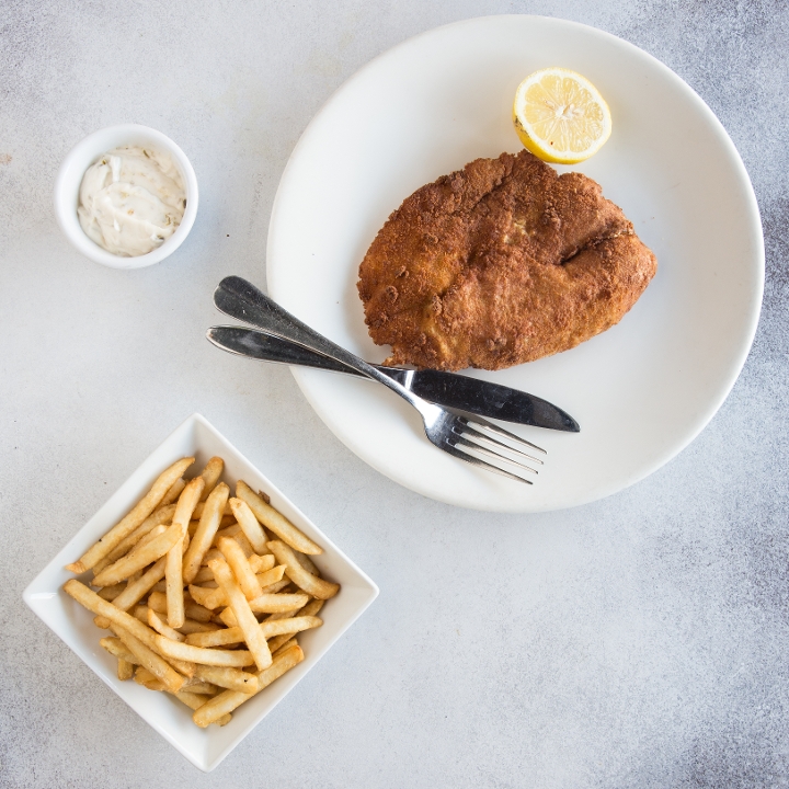 Order Fish & Chips food online from Central Perk Cafe store, Cedarhurst on bringmethat.com