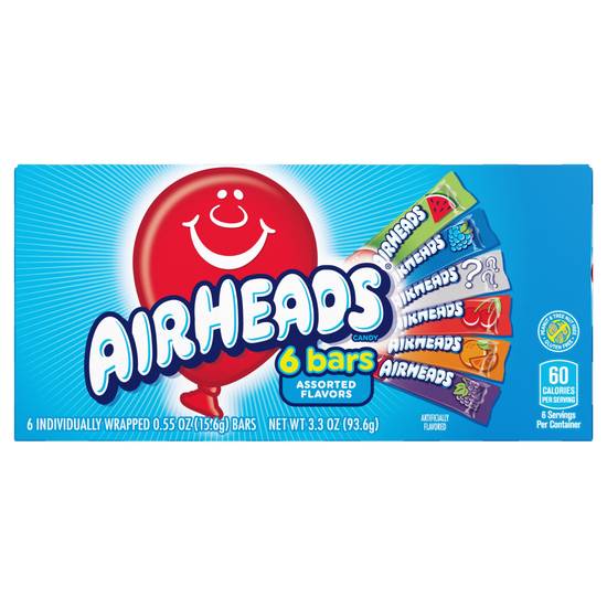 Order AirHeads Candy, 6 CT food online from Cvs store, GREENWICH on bringmethat.com