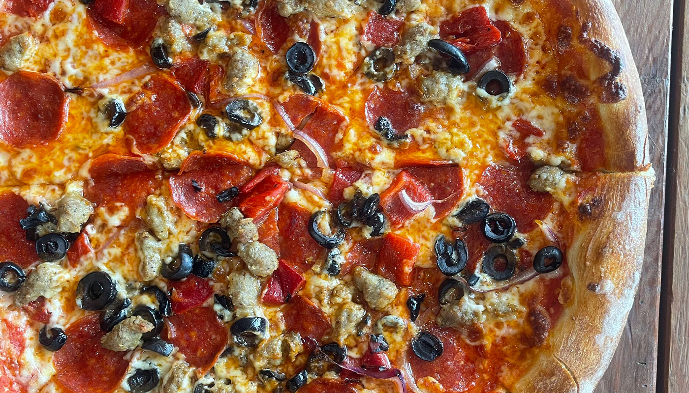 Order Supreme Pizza food online from High Top Grub & Pub store, Fort Worth on bringmethat.com