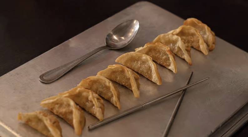 Order Pot Stickers (10 pcs) food online from China Bros store, Escondido on bringmethat.com