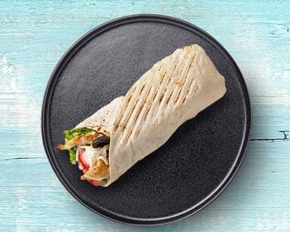 Order Chicken Kebob Pita Wrap food online from Wrap Nation store, Buffalo on bringmethat.com