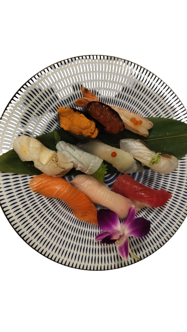 Order Sushi Deluxe (10pcs)  food online from Sushi Tanuki store, Las Vegas on bringmethat.com