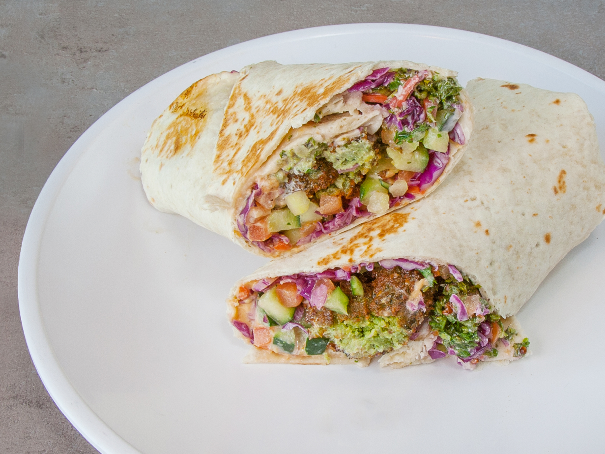 Order Falafelicious Wrap food online from Idof store, Oakbrook Terrace on bringmethat.com