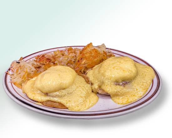 Order Eggs Benedict food online from Judy's Cafe store, Garland on bringmethat.com
