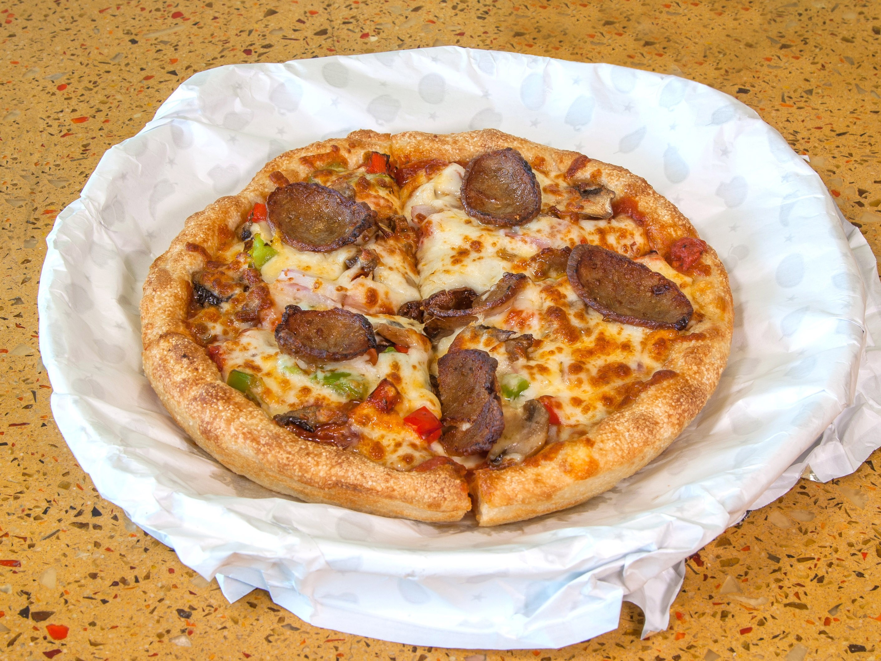 Order 1. Build Your Own Pizza food online from Dough Factory store, La Grange on bringmethat.com