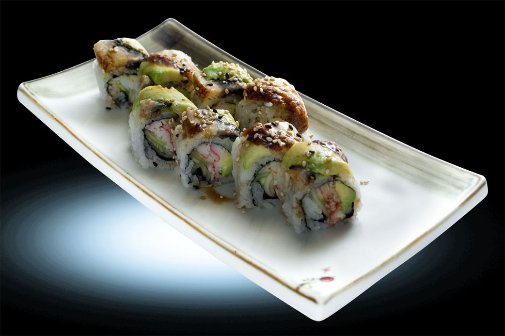 Order Dragon Roll food online from Sushi Kiku store, Atlanta on bringmethat.com