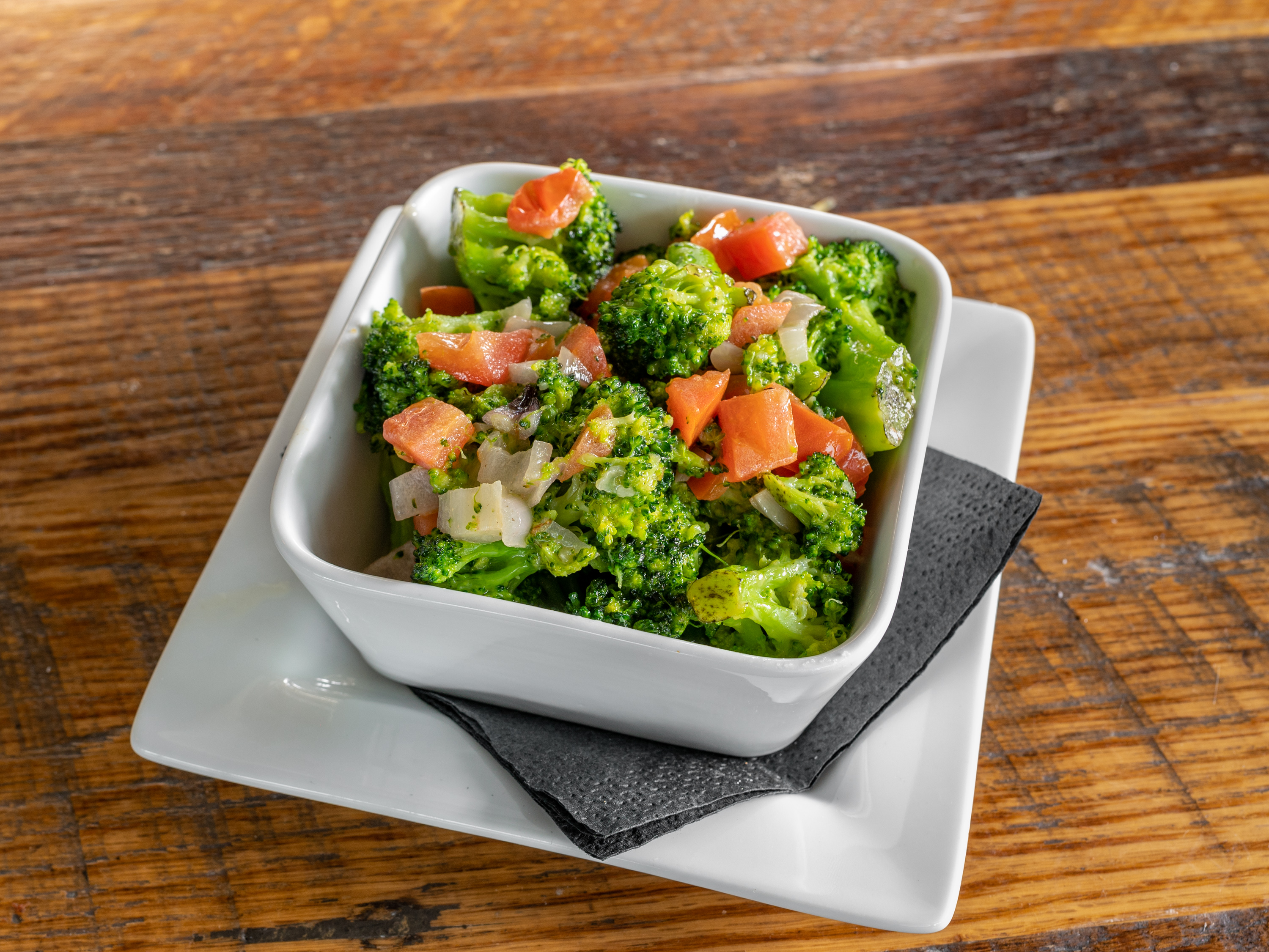 Order Sauteed Broccoli, Spinach or Kale food online from Burger Bach store, Richmond on bringmethat.com