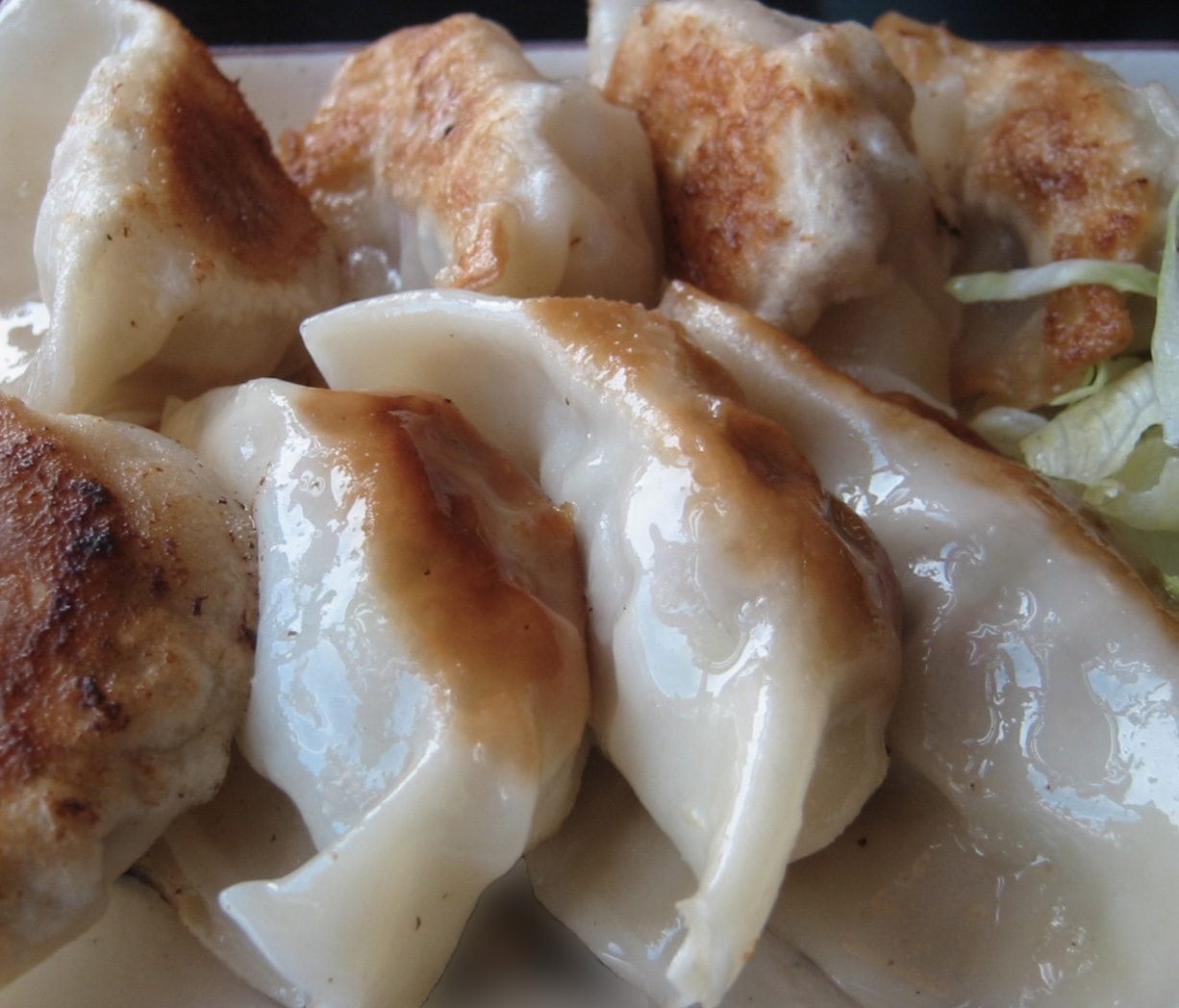 Order 6 Piece Gyoza food online from Bento Asian Bistro store, Indianapolis on bringmethat.com