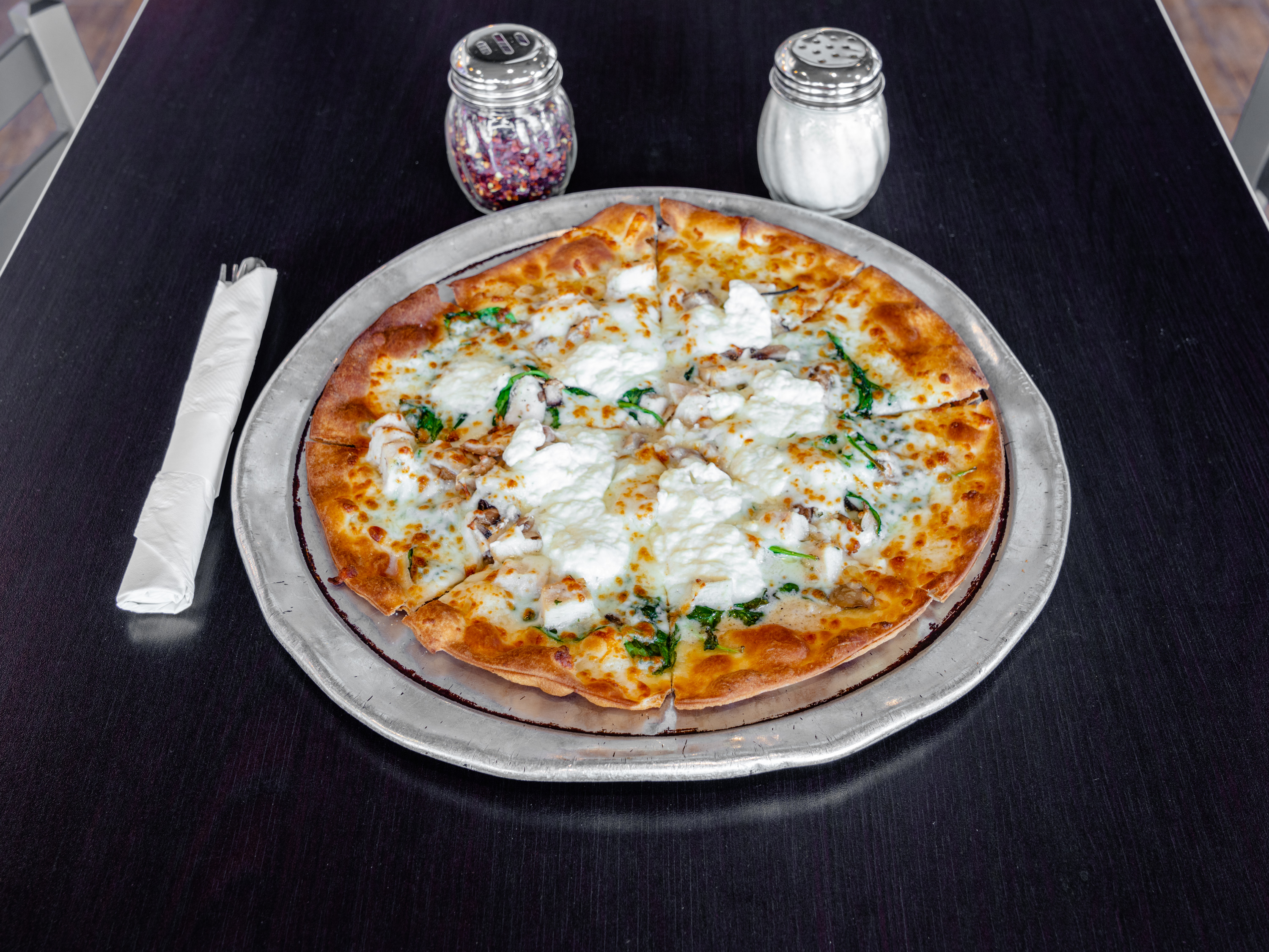 Order White Out Pizza food online from Dough Bro's Italian Kitchen store, Dallas on bringmethat.com