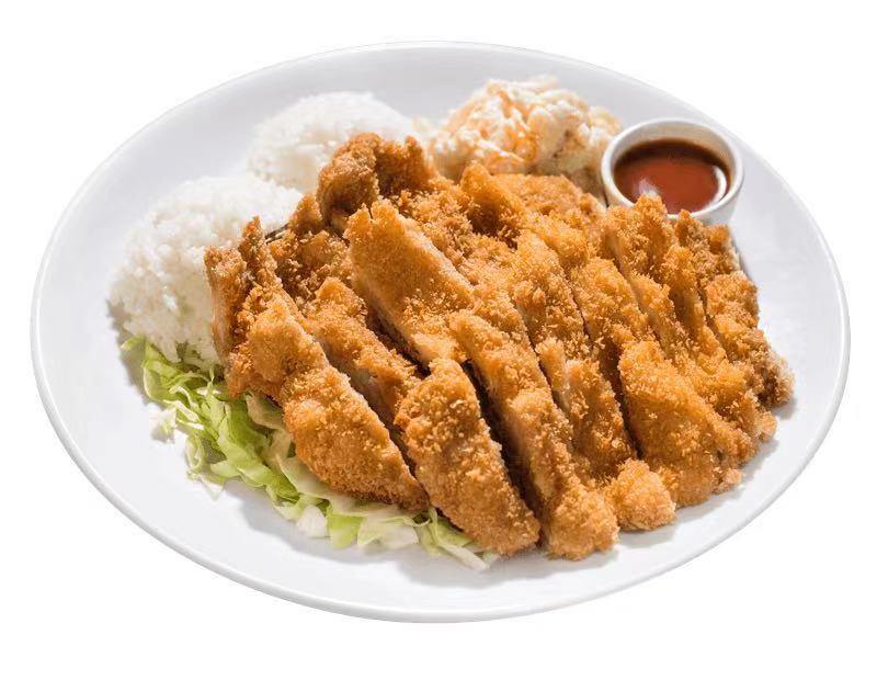 Order 17. Chicken Katsu Plate food online from Waikiki Hawaii Bbq store, Brentwood on bringmethat.com