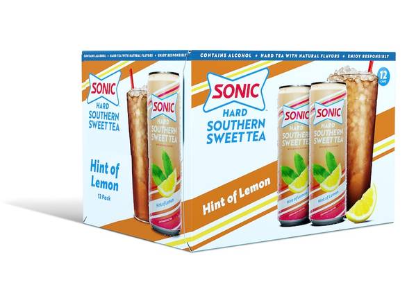 Order SONIC™ Hard Southern Sweet Tea - 12x 24oz Cans food online from Eagle Liquor & Wine store, Chattanooga on bringmethat.com