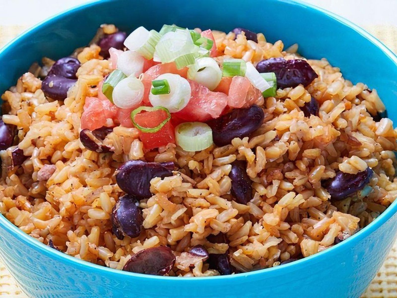 Order Brown Rice and Beans food online from Muscle Maker Grill store, New York on bringmethat.com