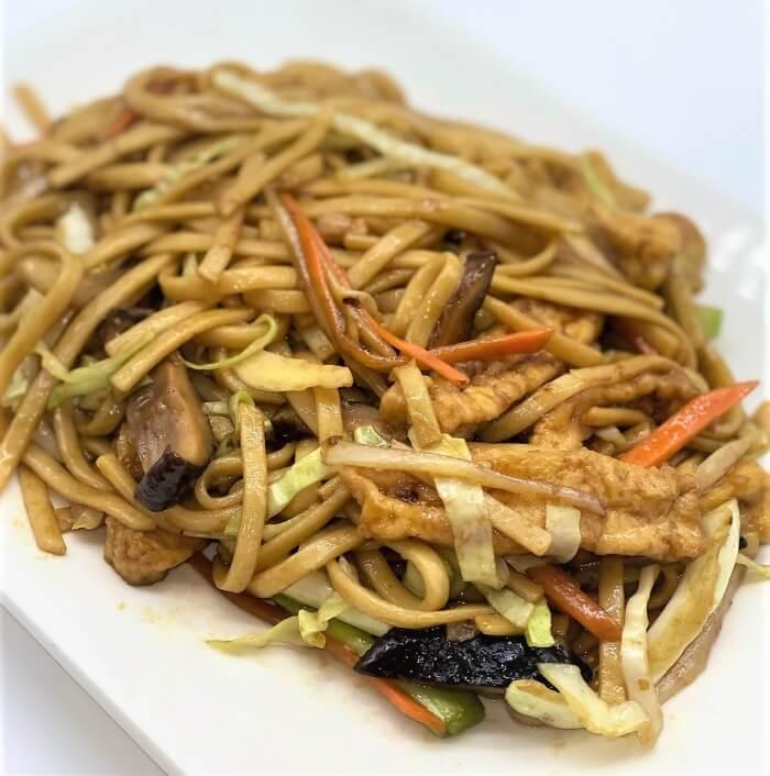 Order VEGETARIAN LOMEIN food online from Kim Son Cafe  store, Houston on bringmethat.com