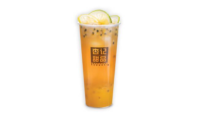 Order A2 - Passion Fruit Green Tea 熱情百香果 food online from Sweethoney Dessert store, Alhambra on bringmethat.com