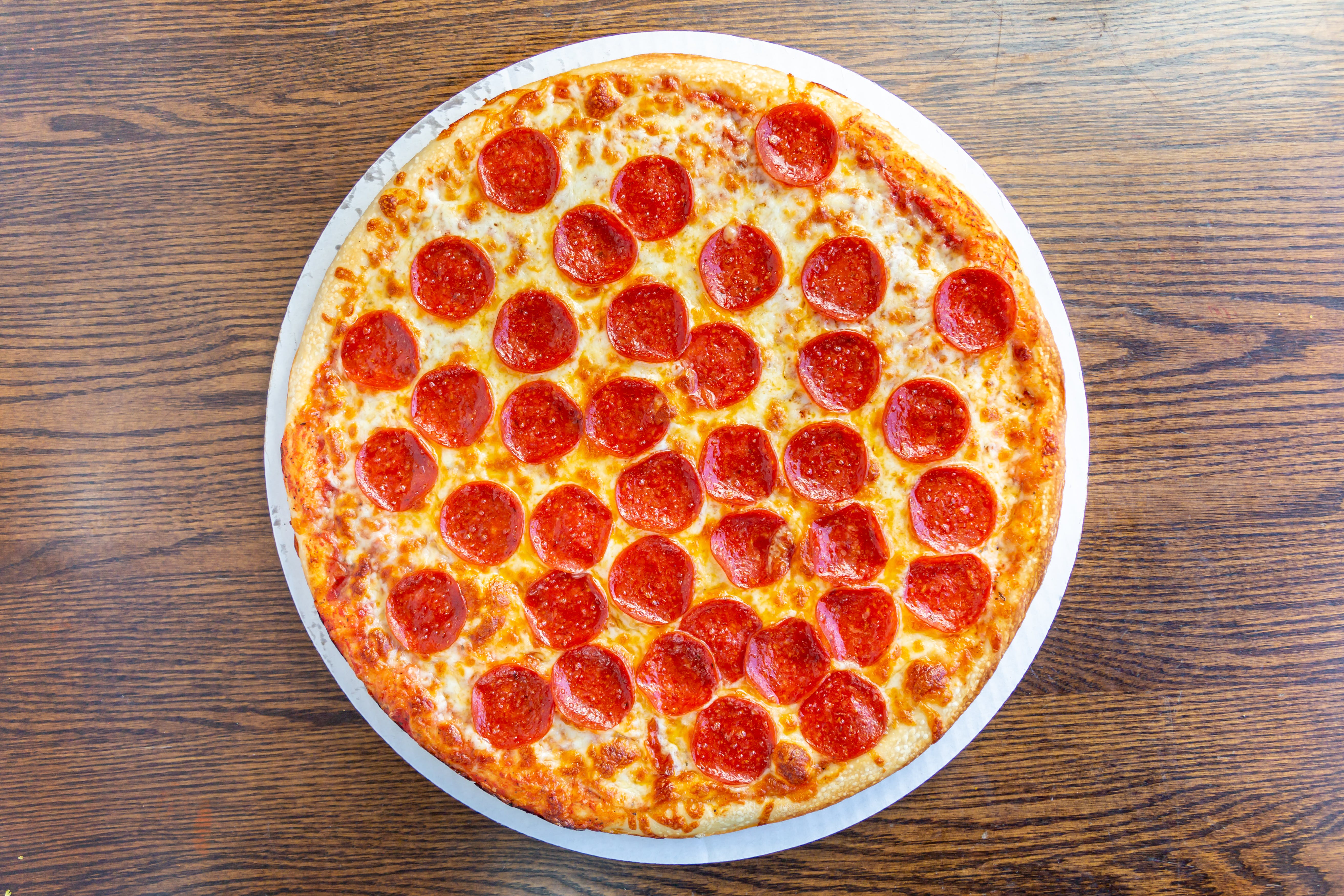 Order One Topping Pizza - Small 10'' (8 Slices) food online from South Whitney Pizza store, Hartford on bringmethat.com