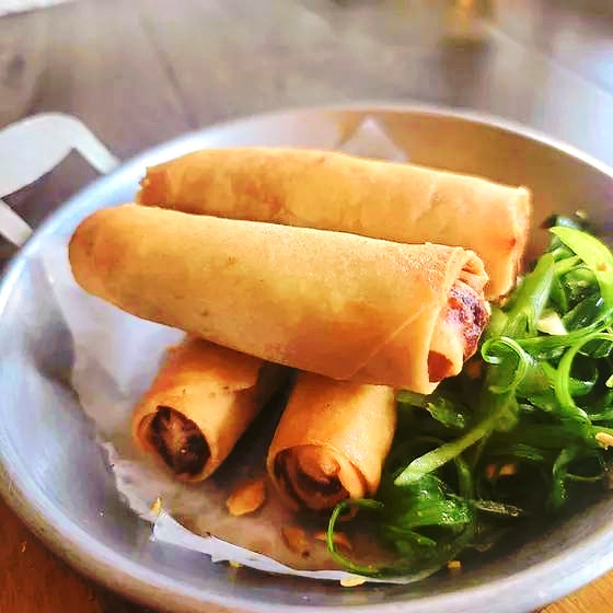 Order Chicken Spring Roll food online from Thai Me store, Brooklyn on bringmethat.com