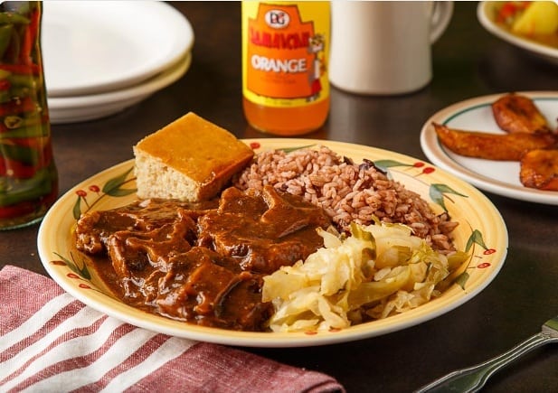 Order Curry Oxtail food online from Little Jamaican Restaurant store, Albany on bringmethat.com