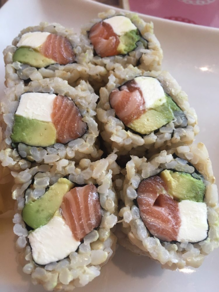 Order Philadelphia Roll with Fresh Salmon food online from Love Sushi store, Gaithersburg on bringmethat.com