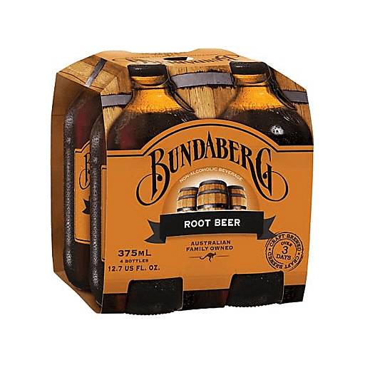 Order Bundaberg Root Beer (4PK 375 ML) 93171 food online from Bevmo! store, Lafayette on bringmethat.com