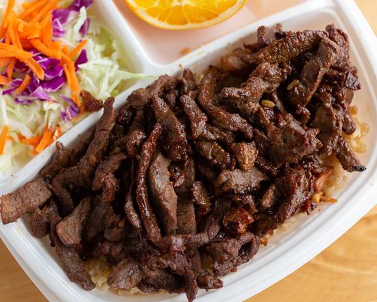 Order Angus Beef Plate food online from Flame Broiler store, Mission Viejo on bringmethat.com