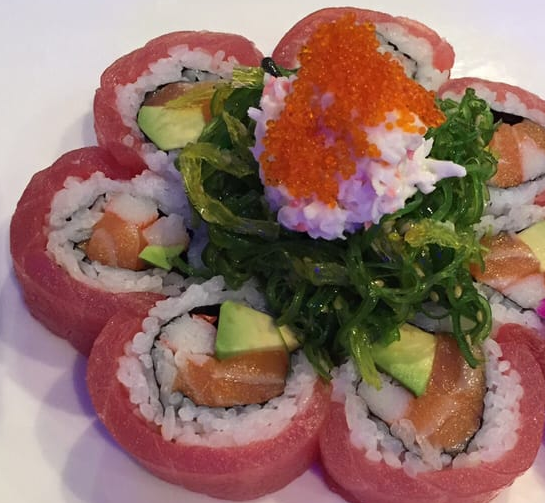 Order 8 Pieces Red Lady food online from Sushi Boat Town store, San Jose on bringmethat.com