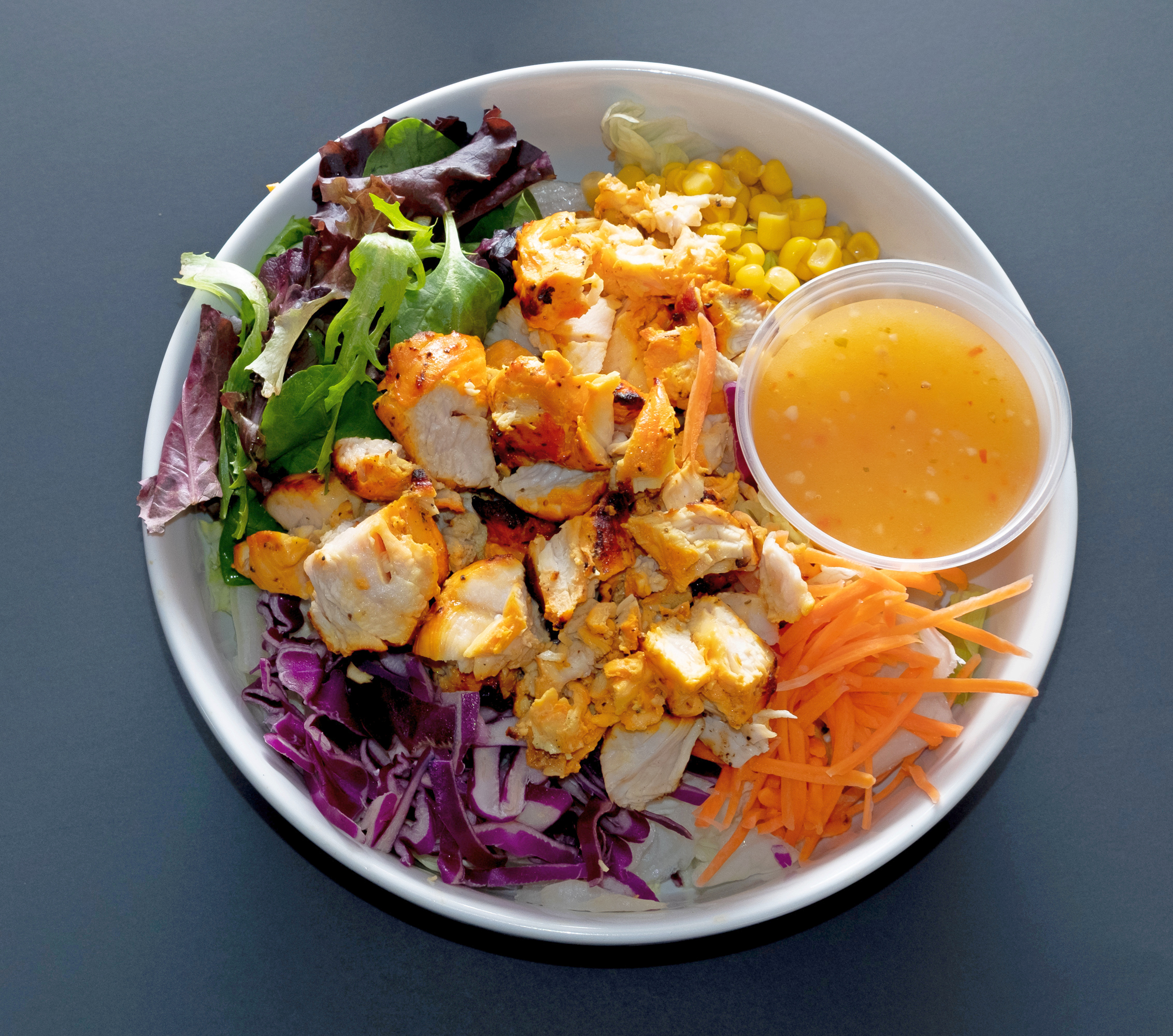 Order Chicken House Salad food online from Shayan Express store, Los Angeles on bringmethat.com