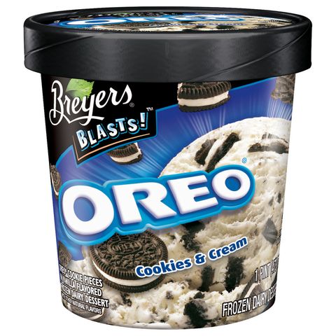 Order Breyers Oreo Cookies & Cream Pint food online from Aplus store, Manassas on bringmethat.com