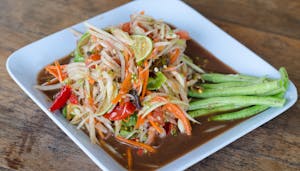 Order Lao Style Papaya Salad food online from Asian thai 2 go store, Dallas on bringmethat.com