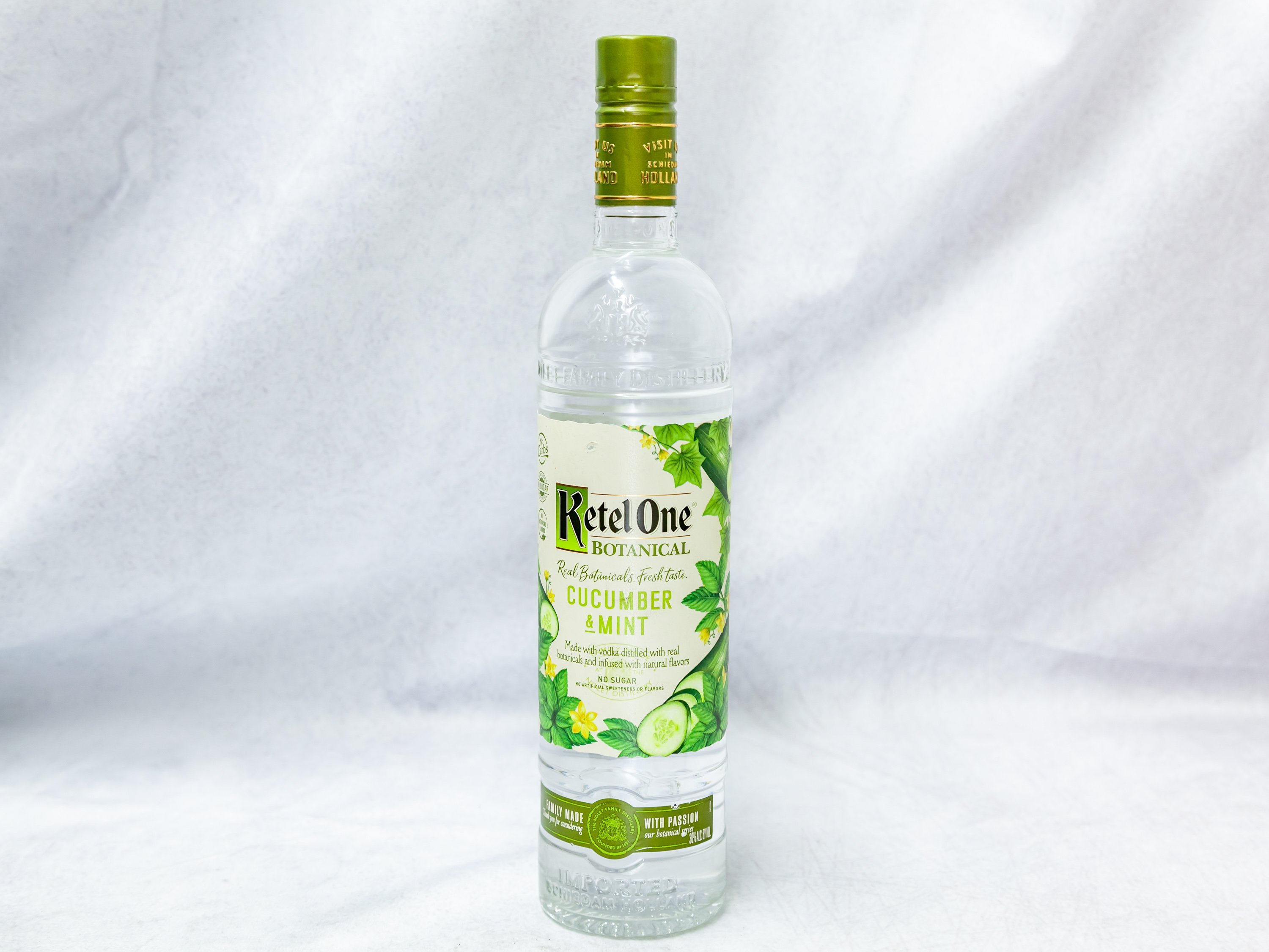 Order 750 ml. Ketel One Vodka Botanicals Cucumber Mint Proof: 80 food online from Gallaghers Drive-In Liquor store, Oakland on bringmethat.com